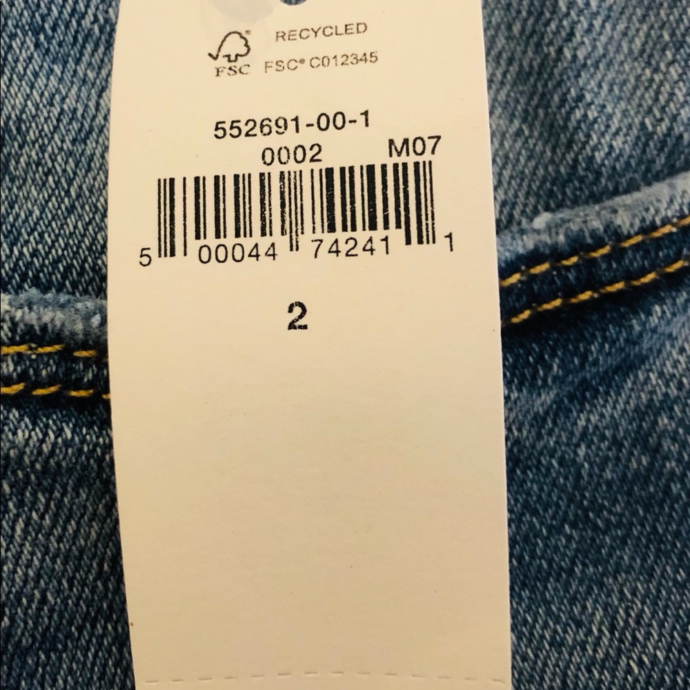 High Rise Jean Shorts - Picture 3 of 4